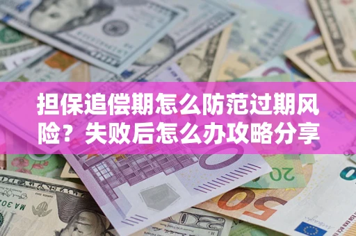 武汉担保追偿期怎么防范过期风险？失败后怎么办攻略分享