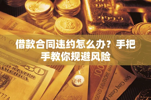 武汉借款合同违约怎么办？手把手教你规避风险