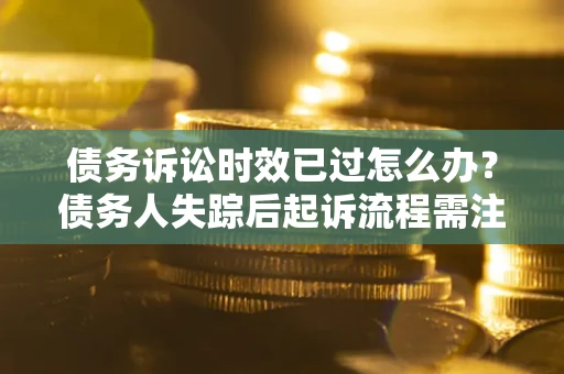 武汉债务诉讼时效已过怎么办？债务人失踪后起诉流程需注意什么？