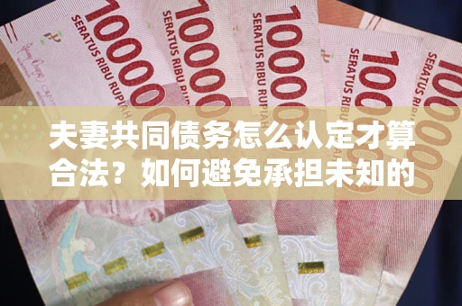 武汉夫妻共同债务怎么认定才算合法？如何避免承担未知的债务风险？